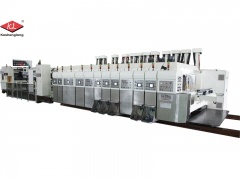 Máy in flexo 4 màu cho thùng carton