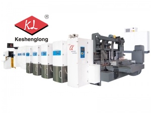 Máy dán và đẩy giấy 618 Inline