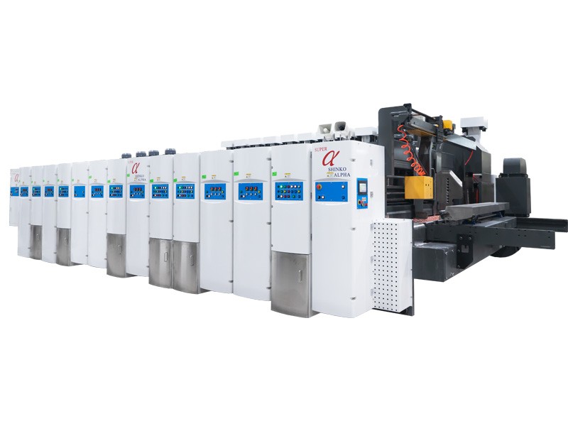 Máy in Flexo nhiều màu độ nét cao