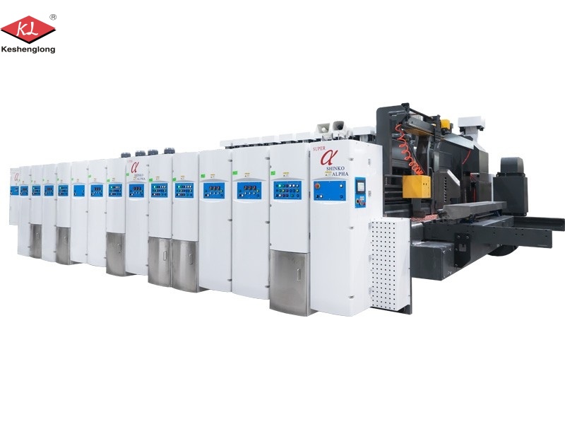 Máy in Flexo nhiều màu độ nét cao