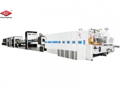 Máy dán và khâu Inline Folder với máy Shinko
