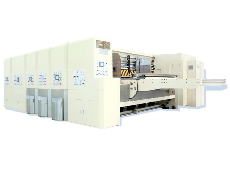 Máy in Flexo tự động cắt rãnh cho máy Jumbo