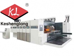 Máy in Flexo chuyển chân không, máy cắt rãnh