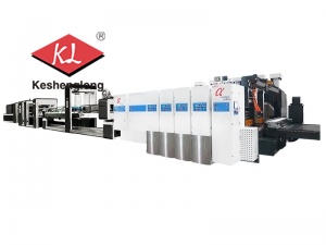 Máy dán và khâu Inline Folder với máy Shinko
